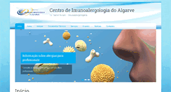 Desktop Screenshot of imunoalergologia.com